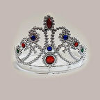 Dodes Prenses Parti Tacı Gümüş Rengi 1 Adet