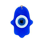 Dodes Nazar Boncuklu Mavi Renk Fatma Ana Bereket Eli Cam Duvar Süsü