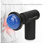 Dodes Sıcak Ve Soğuk Terapili Masaj Tabancası - Şarjlı Isıtmalı Masaj Cihazı - Sporcu Masaj Aleti