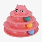 Dodes Kedi Başlıklı 3 Katlı Kedi Oyuncağı