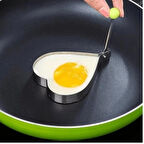 Dodes Metal Kalp Omlet Krep Kalıbı