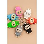 Dodes Labubu Figürlü Anahtarlık