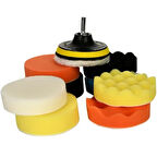 Dodes Oto Pasta Cila Polisaj Sünger Seti 11 Parça