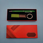 Dodes Yeşil Kalem ve Anahtarlık Seti