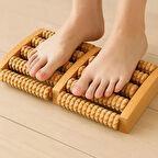 Dodes 10 Silindirli Ahşap Ayak Masaj Aleti