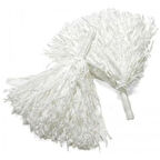 Dodes Beyaz Renk Gösteri Ponponu Çift