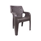 Mandella Megan Koltuk A Modeli Eko (6 Adet) Kahverengi