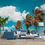 Palmiye Duvar Kağıdı Baskı