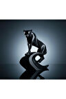 Zarif Leopar Figürü - 3D Baskı Sanatı | Minimalist Ev Dekorasyonu | 12 cm Boy |