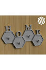 HOME Anahtar Duvar Askılığı (HOME Tasarım) 3D Yazıcı Baskı