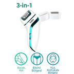 Profesyonel 3 Başlıklı Epilasyon Aleti