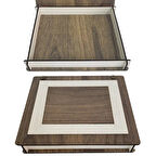 Dekoratif Ahşap Derili Kutu