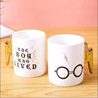 HP Gözlük Şimşek Tasarımlı Kupa Bardak