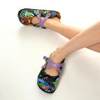 5405 Okyanus Desen Çapraz Sabo Terlik