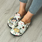 6338 Şapkalı Kız Sabo Terlik