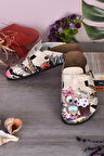 8011 Tatlı Baykuşlar Desenli Sabo Terlik