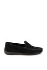 Siyah Leather Erkek Loafer Ayakkabı E01557255502