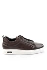 Kahve Hakiki Deri Erkek Sneaker E01700178003