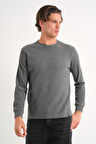ALEXANDERGARDI Uzun Kollu Bisiklet Yaka Basic Sweatshirt