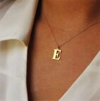 Altın Kolye Altın Harfli Kolye