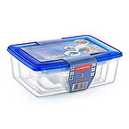 3&apos;lü Köşeli Saklama Kabı Seti