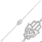 Ebuz Gümüş Fatma Ana Eli Kadın Bileklik