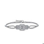 Ebuz ​Gümüş Baget Kadın Bileklik