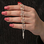 Ebuz Gümüş Kazaz Dorika Bileklik