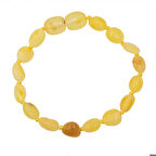 Ebuz Bebek Damla Kehribar Bileklik