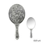 Ebuz Gül Motifli El Aynası