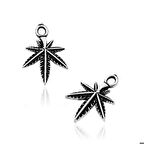 Ebuz Gümüş Yaprak Tesbih Püskülü