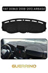 FIAT Doblo 2008-2013  Modellerine Uygun AirbagTORPİDO KORUMA HALISI SİYAH KENAR