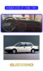 HONDA CIVIC EF 1988-1991TORPİDO KORUMA HALISI MAVİ KENAR