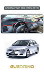 HONDA CIVIC FD6 2005-2011TORPİDO KORUMA HALISI GRİ KENAR