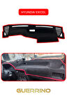 HYUNDAİ EXCELTORPİDO KORUMA HALISI KIRMIZI KENAR