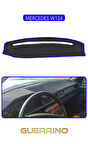 MERCEDES W124TORPİDO KORUMA HALISI MAVİ KENAR
