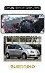 NİSSAN NOTE E11 2005-2009TORPİDO KORUMA HALISI SİYAH KENAR