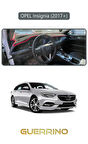 OPEL Insignia (2017 + )TORPİDO KORUMA HALISI GRİ KENAR