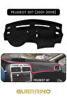 PEUGEOT 307 (2001-2008)TORPİDO KORUMA HALISI SİYAH KENAR