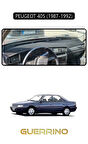 PEUGEOT 405 (1987-1992) ;TORPİDO KORUMA HALISI SİYAH KENAR