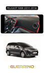 PEUGEOT 5008 (2011-2014)TORPİDO KORUMA HALISI SİYAH KENAR