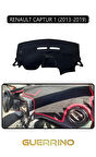 RENAULT CAPTUR 1 (2013-2019)TORPİDO KORUMA HALISI SİYAH KENAR