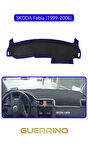 SKODA Fabia (1999-2006)TORPİDO KORUMA HALISI MAVİ KENAR