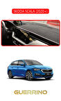 SKODA SCALA - KAMIQ 2020+TORPİDO KORUMA HALISI KIRMIZI KENAR