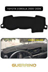 TOYOTA Corolla (2000-2006)TORPİDO KORUMA HALISI SİYAH KENAR