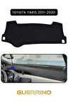 TOYOTA Yaris (2011-2020) TORPİDO KORUMA HALISI SİYAH KENAR