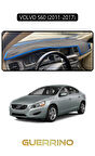 VOLVO S60 (2011-2017)TORPİDO KORUMA HALISI SİYAH KENAR
