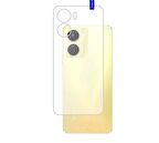 Vivo Y16 ile Uyumlu Arka Kırılmaz MAT Esnek Nano Koruyucu