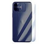 Apple Iphone 15 Pro ile Uyumlu MAT Arka Esnek Nano Koruyucu