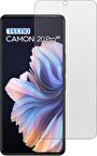 Tecno Camon 20 Pro ile Uyumlu Şeffaf Esnek Nano Cam Ekran Koruyucu